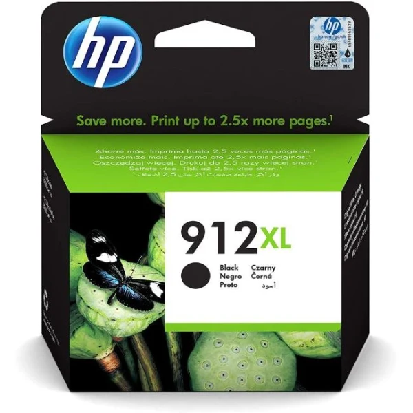 Atramentová náplň HP 3YL84AE HP 912XL black XL (720 str.) pre Officejet 8012e/8013/Pro 8022e/8023
