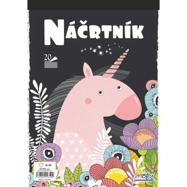 Náčrtník N42 A4 20 listov 