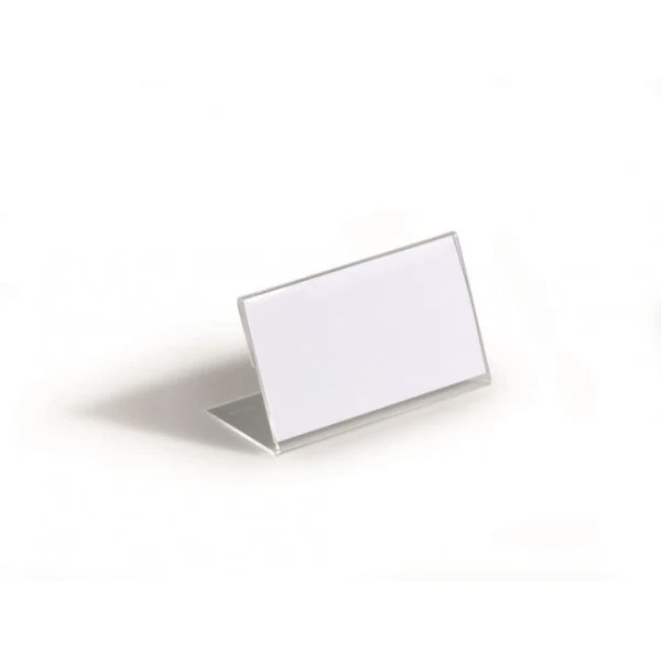 Menovka na stôl akrylová DURABLE 52x100mm 