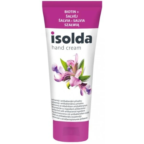 Isolda krém na ruky 100 ml biotin+ šalvia s antibakterialnou prisadou 