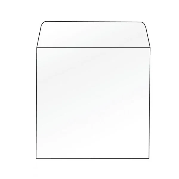 Obálky na CD 125x125 bez okienka 100 ks 