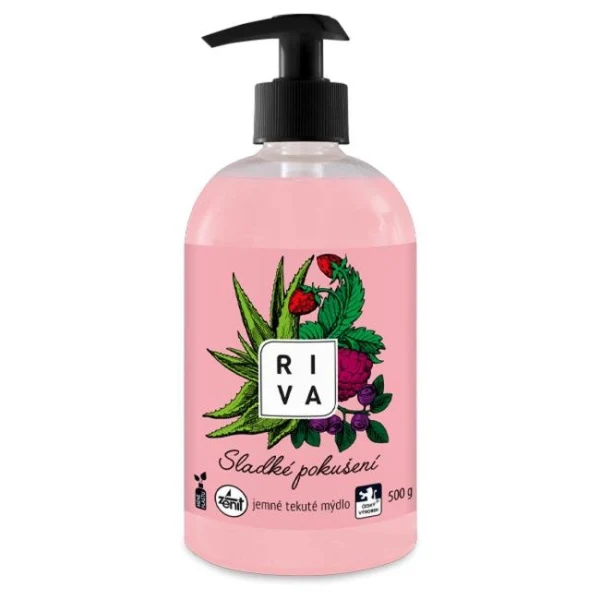 Tekuté mydlo RIVA 500 g sladké pokušenie 