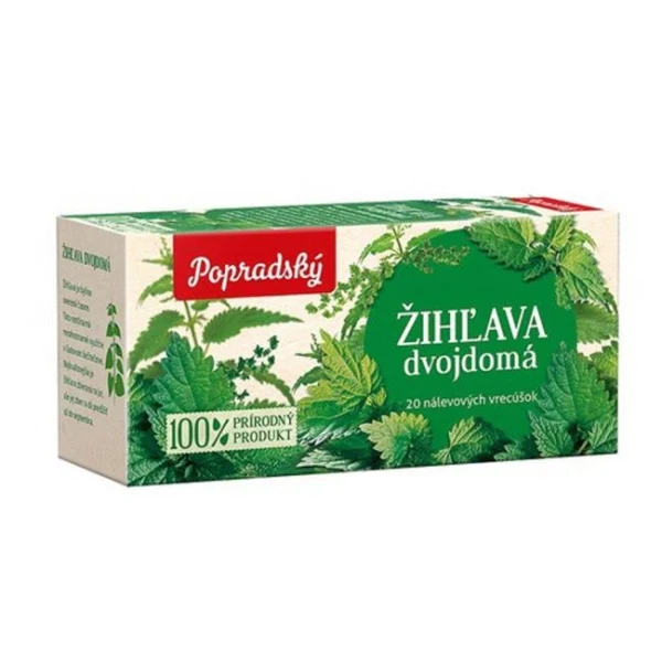 Čaj BOP bylinný žihľava dvojdomá 20 x 1,5 g 