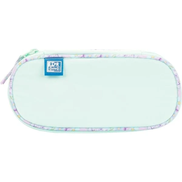 Puzdro na perá Etue Oxford Flowers zelené 