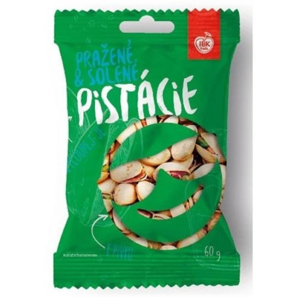 Pistácie pražené a solené IBK 60 g 