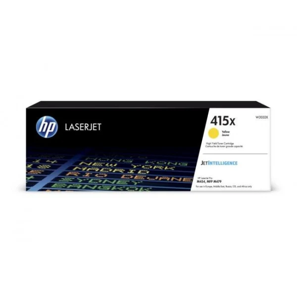 Toner HP W2032X HP 415X yellow XL (6.000) pre LaserJet Pro M454/MFP M479/ CLJ Enterprise M455/M480