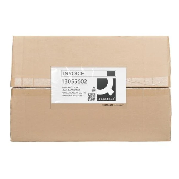 Vrecká na sprievodky Q-CONNECT DL 111x230 mm 250ks 