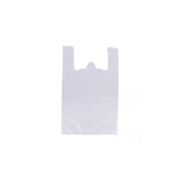 Mikroténové tašky 15kg / 36x60, biela (50ks) 