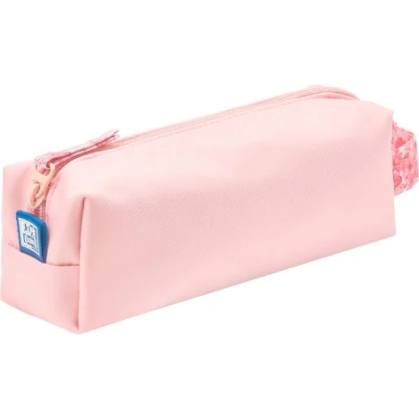 Puzdro na perá Quattro Oxford Flowers oranžové 