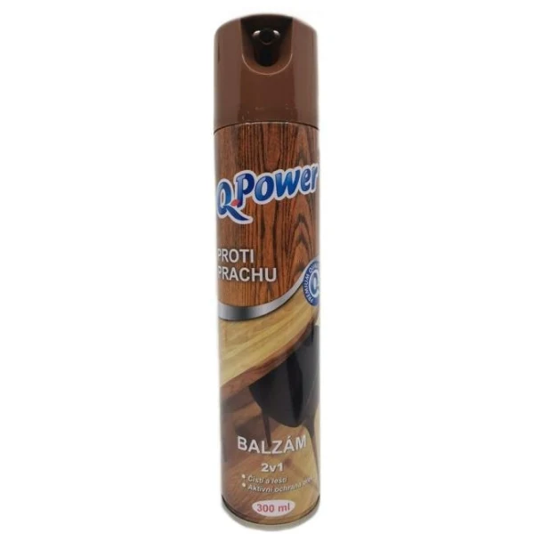 Q-Power spray na drevo proti prachu 300 ml 