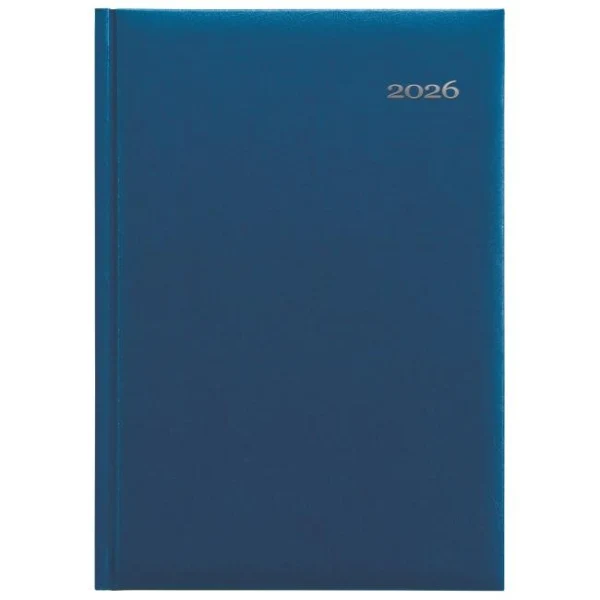 Diár Kronos denný A5 14,8 x 21 cm modrý 2026 