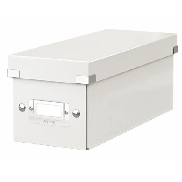 Krabica na CD Click & Store biela 