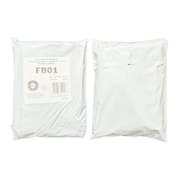 Plastové obálky na zásielky 175 x 255mm FB01 100ks 