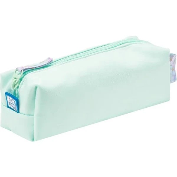 Puzdro na perá Quattro Oxford Flowers zelené 