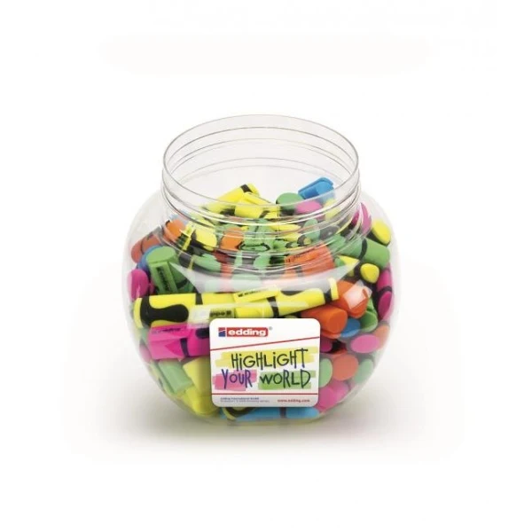 Displej mini zvýrazňovačov edding 7/100ks 