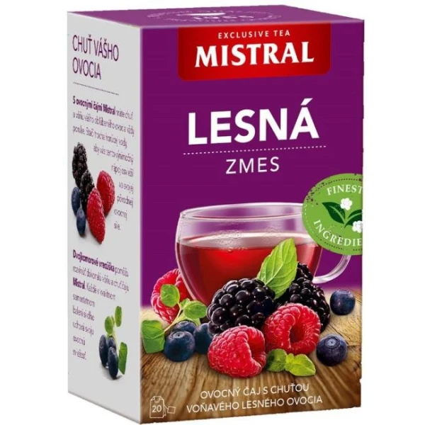 Čaj MISTRAL ovocný lesná zmes HB 40 g 