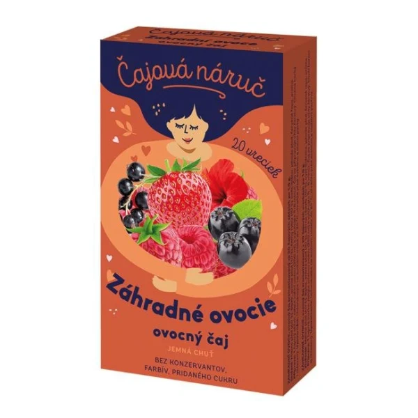 Čaj LEROS ovocný Čajová náruč záhradné ovocie 20 x 1 g 