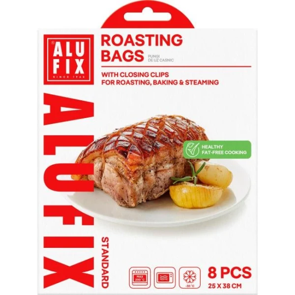 Vrecká na pečenie 8 ks, 25x38cm 