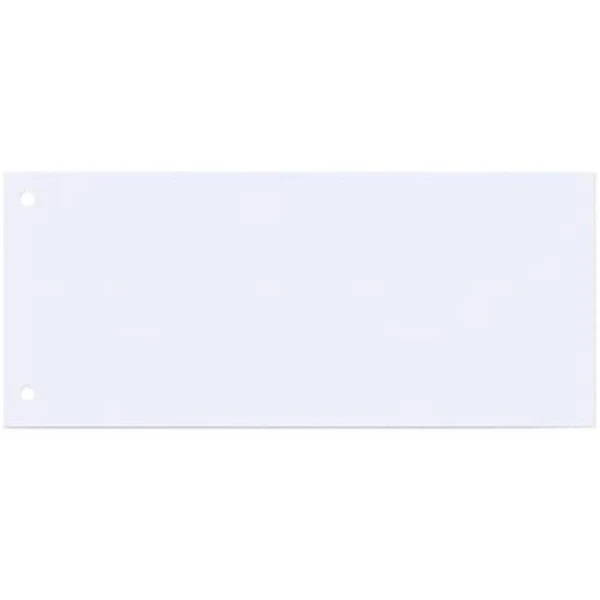 Kartónový rozraďovač Q-CONNECT úzky biely 