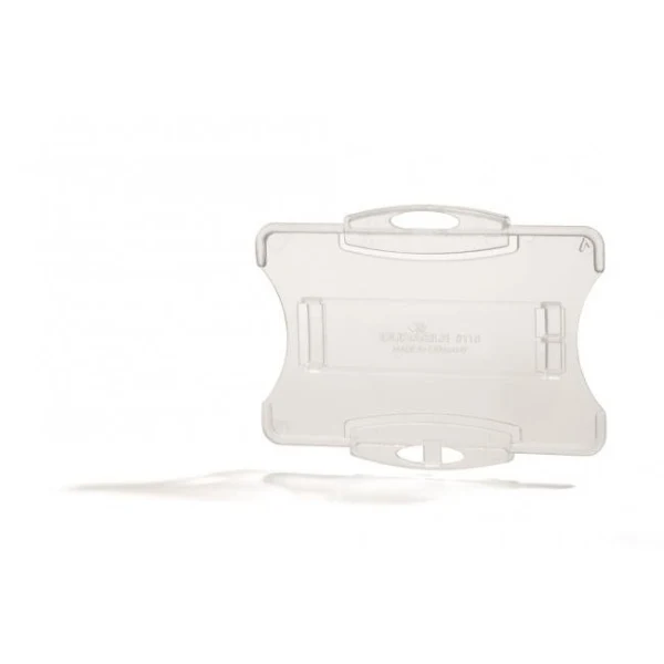 Visačka na plastovú kartu otvorená bez úchytu DURABLE 85x54mm 10ks 