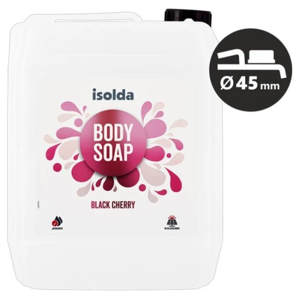 Tekuté mydlo ISOLDA 5l čierna čerešňa 