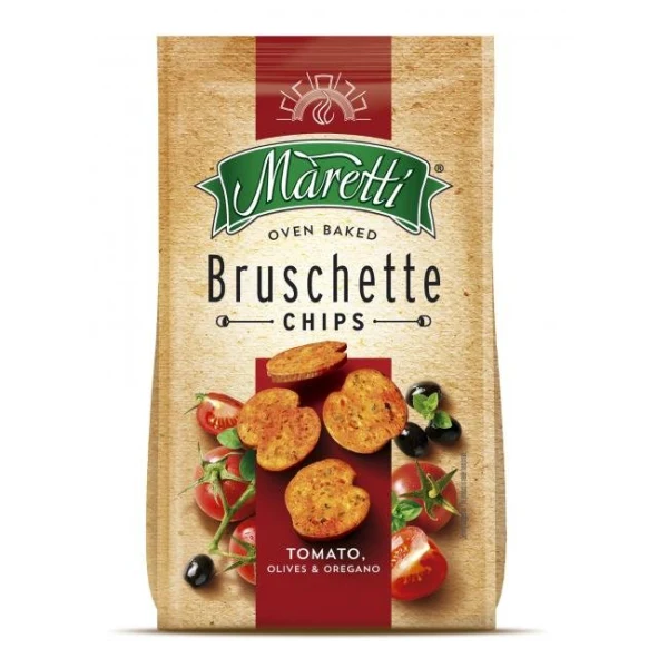 Bruschette Maretti paradajky, olivy a oregano 70 g 