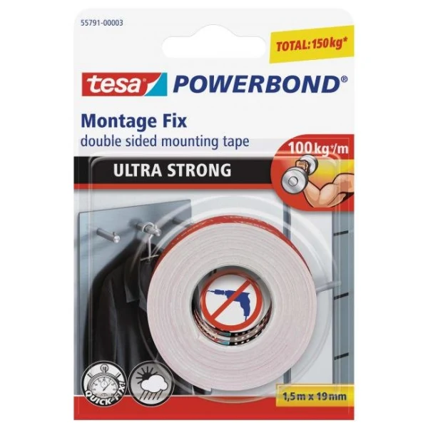 Montážna páska TESA Powerbond ultra strong 19mm x 1,5m 