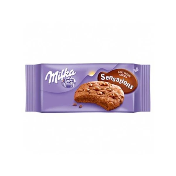 Milka Cookies Sensation Soft Choco Inside, 156g 