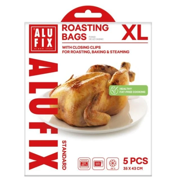 Vrecká na pečenie 5 ks, 35x43cm 