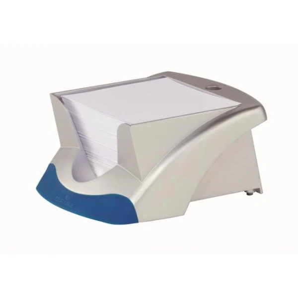 Stojan na poznámkový blok VEGAS strieborný/modrý 