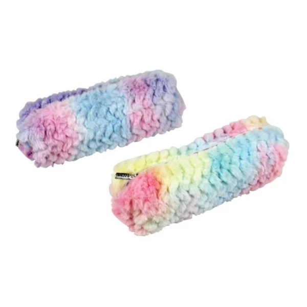 Puzdro na perá DONAU v plyšovom prevedení 