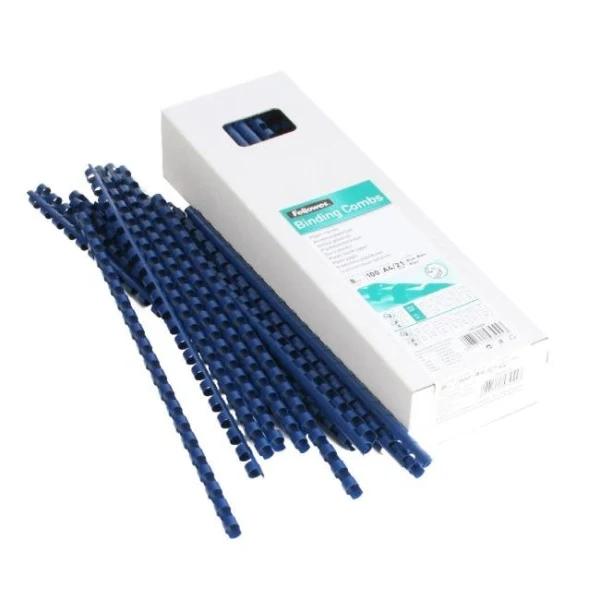 Plastové hrebene 8 modré 