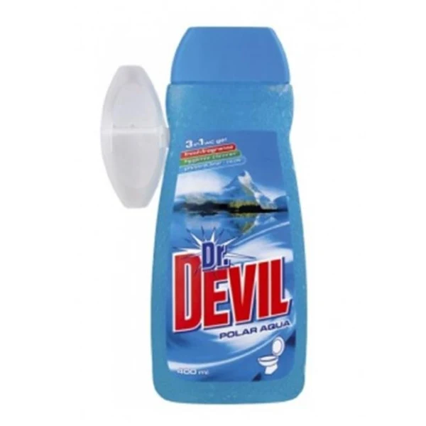 Dr.Devil WC závesný gél 400 ml - Polar Aqua 3v1 