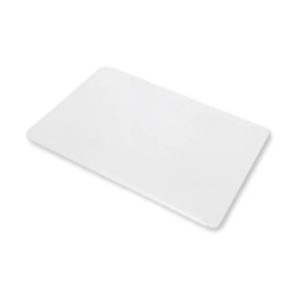 Doska na krájanie 45x30x1,2 cm plast biela 