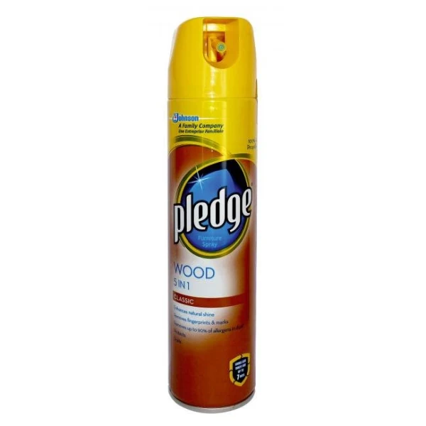 Pledge sprej Wood Classic na drevené povrchy 250 ml 