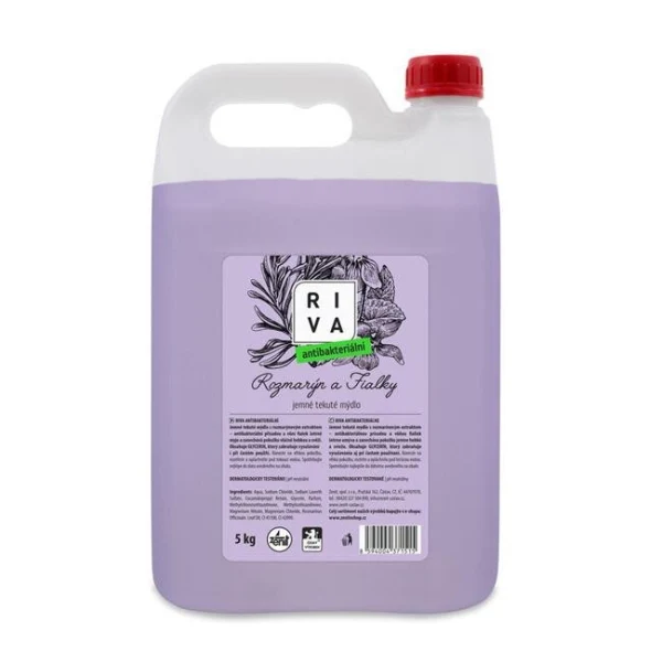 Tekuté mydlo RIVA 5kg antibakteriál 