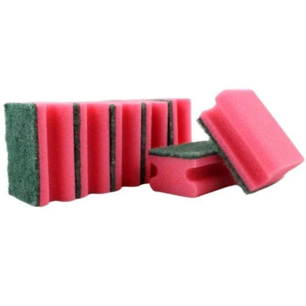 Hubka na riad tvarovaná 5 ks červená 