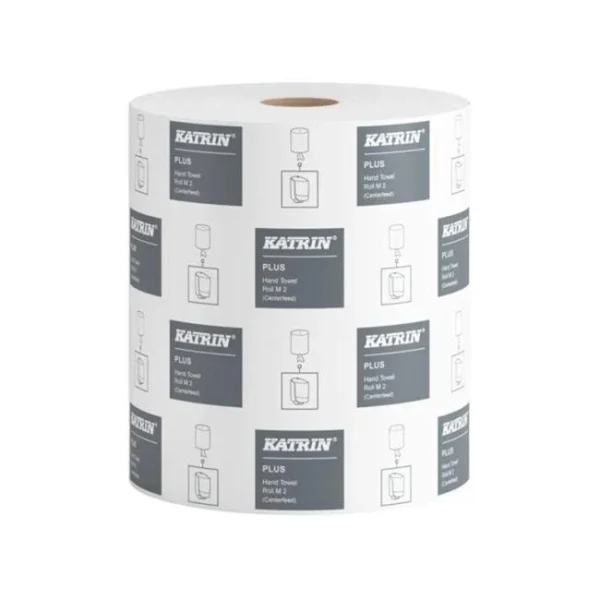 Papierové utierky v rolke 2-vrstvová KATRIN Plus M2 100m (6ks) 