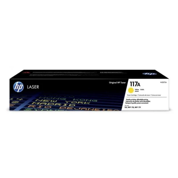 Toner HP W2072A HP 117A yellow (700 str.) pre Color Laser 150a/ MFP 178nw/179fnw