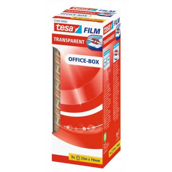 Lepiaca páska TESA Economy 19 mm x 33 m, 8 ks 