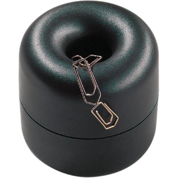 Stojan na kancelárske spony Helit čierny 