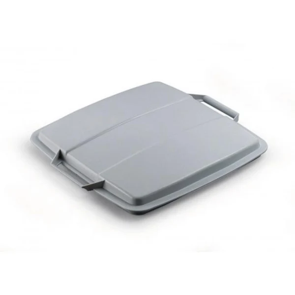 Veko na veľkokapacitný plastový kôš DURABIN 90 sivé 