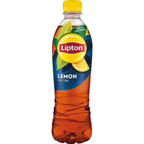 Čierny ľadový čaj Lipton citrón 12 x 0,5 ℓ 