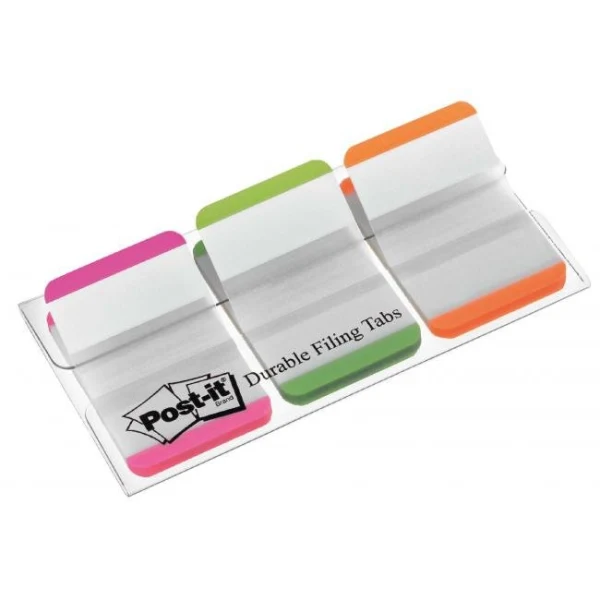 Post-it index extra silný neónové farby priehľadný 