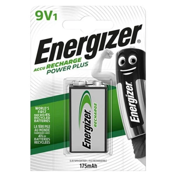 Batéria Energizer nabíjateľná 9V 175 mAh 