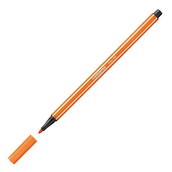 Popisovač STABILO Pen 68 fluorescenčný oranžový 