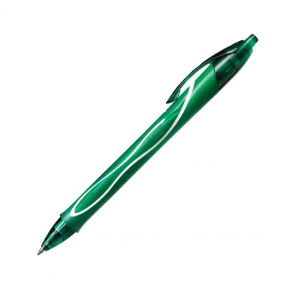 Gélové pero Bic Gelocity Quick Dry zelené 