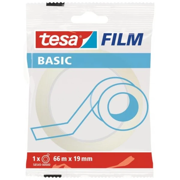 Lepiaca páska TESA basic 19 mm x 66 m 