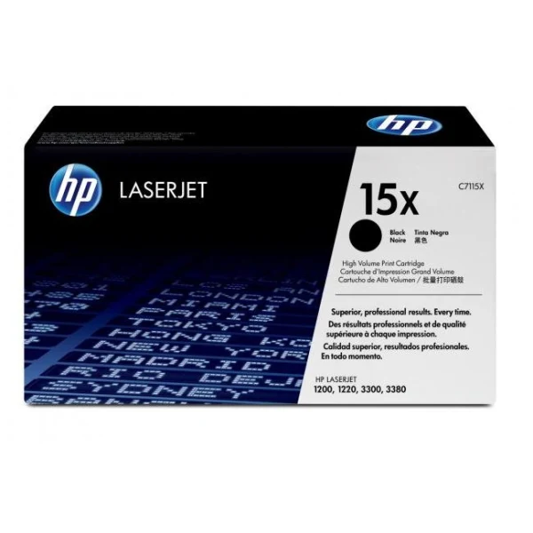Toner HP C7115X HP 15X (3.500 str.) pre LaserJet 1000/1200/1220/3300/3380