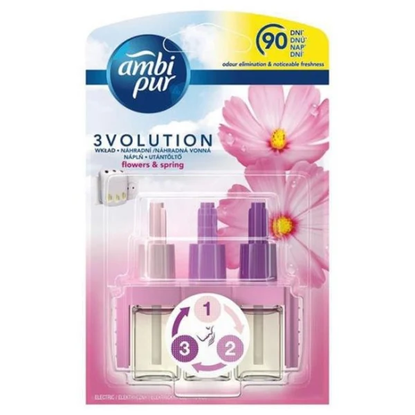 Ambi Pur 3Volution náplň do osviežovača 20 ml Flowers&Spring 